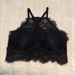 Elegant Black Lace Bralette